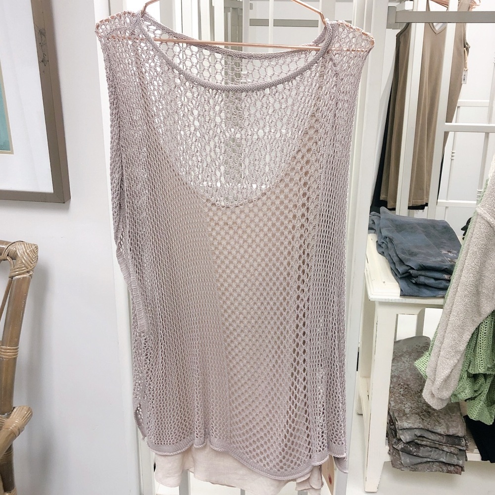 🆕 M. Rena Knit Tunic in Grey Washout